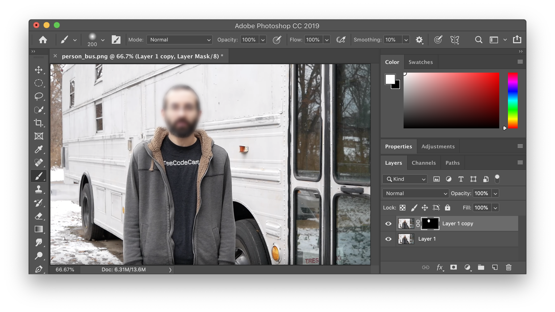 How to Use the Blur Tool in Photoshop